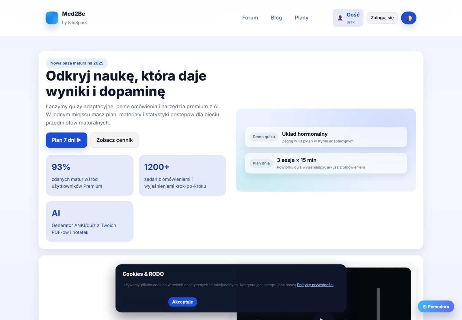 Platforma edukacyjna Med2Be